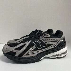 New Balance 1906R Black Grey White U1906RCF Size 8.5 Mesh Runner Silver Workout